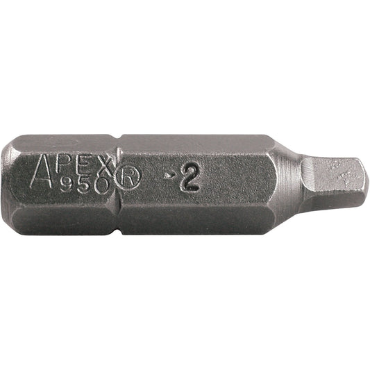 Insert Bits, Square, 1, 1/4" Drive
