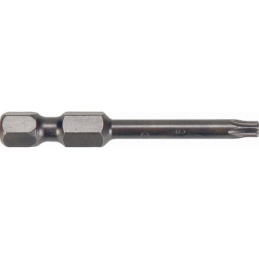 1/4" Torx® Power Bits, Torx, T-25 Tip, 1/4" Drive Size, 3-1/2" Length