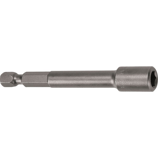 Nutsetter, 5/16" Tip, 1/4" Drive, 3" L, Magnetic
