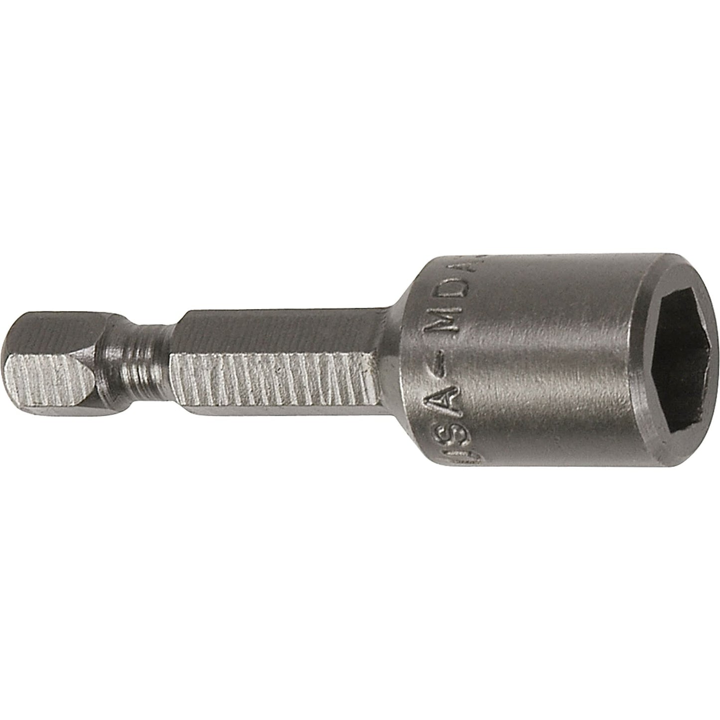 Embout de vissage pour vis métriques tôle, pointe de 8 mm, entraînement 1/4 po, longueur de 31,8 mm, magnétique