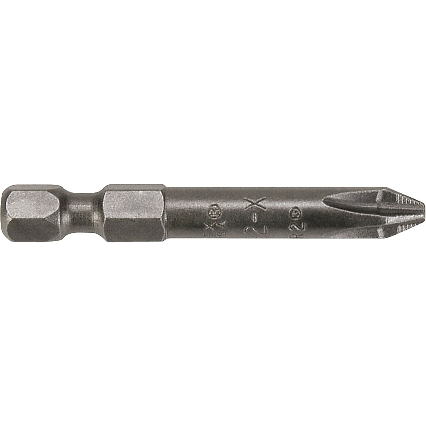 1/4" Phillips Power Drive, ACR, Phillips, #2 Tip, 1/4" Drive Size, 1-15/16" Length