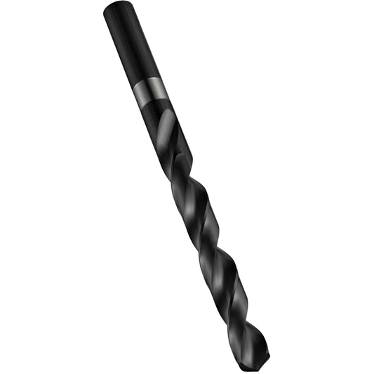 Jobber Drill Bit, High Speed Steel, 9 mm, 125 mm L, 81 mm Flute, 118° Point Angle