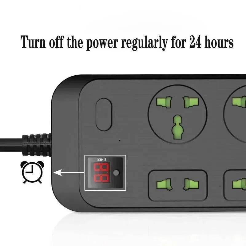 Multiprise USB intelligente britannique multiprise parafoudre multifonction