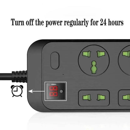 Multiprise USB intelligente britannique multiprise parafoudre multifonction