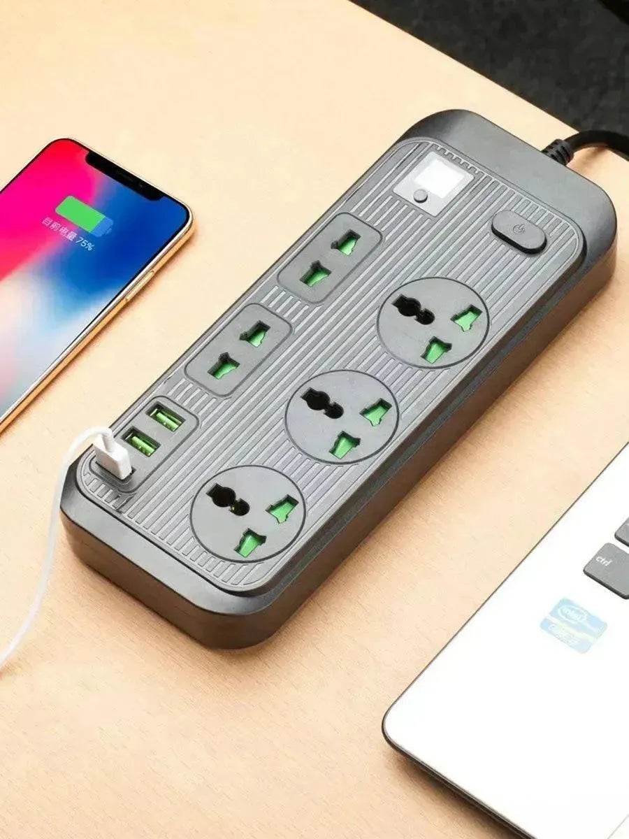 Multiprise USB intelligente britannique multiprise parafoudre multifonction