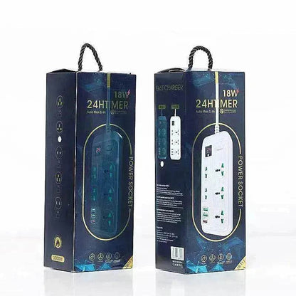 Multiprise USB intelligente britannique multiprise parafoudre multifonction
