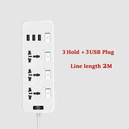 Multiprise USB intelligente britannique multiprise parafoudre multifonction
