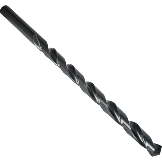 Extra Length Drill Bit, 15.08 mm, High Speed Steel, 400 mm Flute, 118° Point