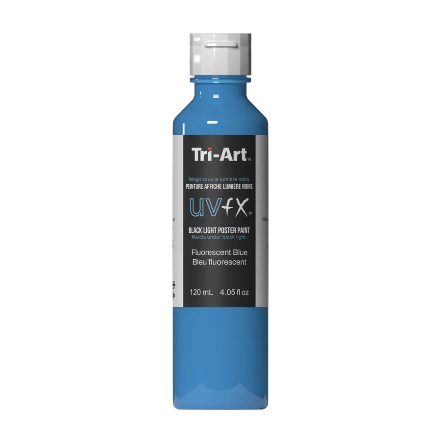 UVFX Black Light Poster Paint - Fluorescent Blue