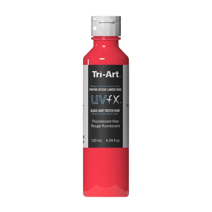 UVFX Black Light Poster Paint - Fluorescent Red