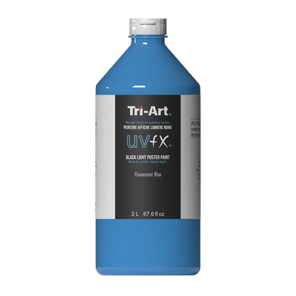 UVFX Black Light Poster Paint - Fluorescent Blue