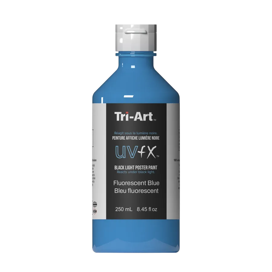 UVFX Black Light Poster Paint - Fluorescent Blue