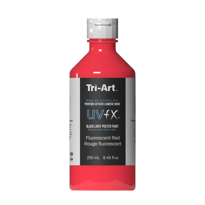 UVFX Black Light Poster Paint - Fluorescent Red