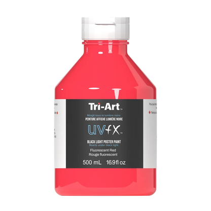 UVFX Black Light Poster Paint - Fluorescent Red