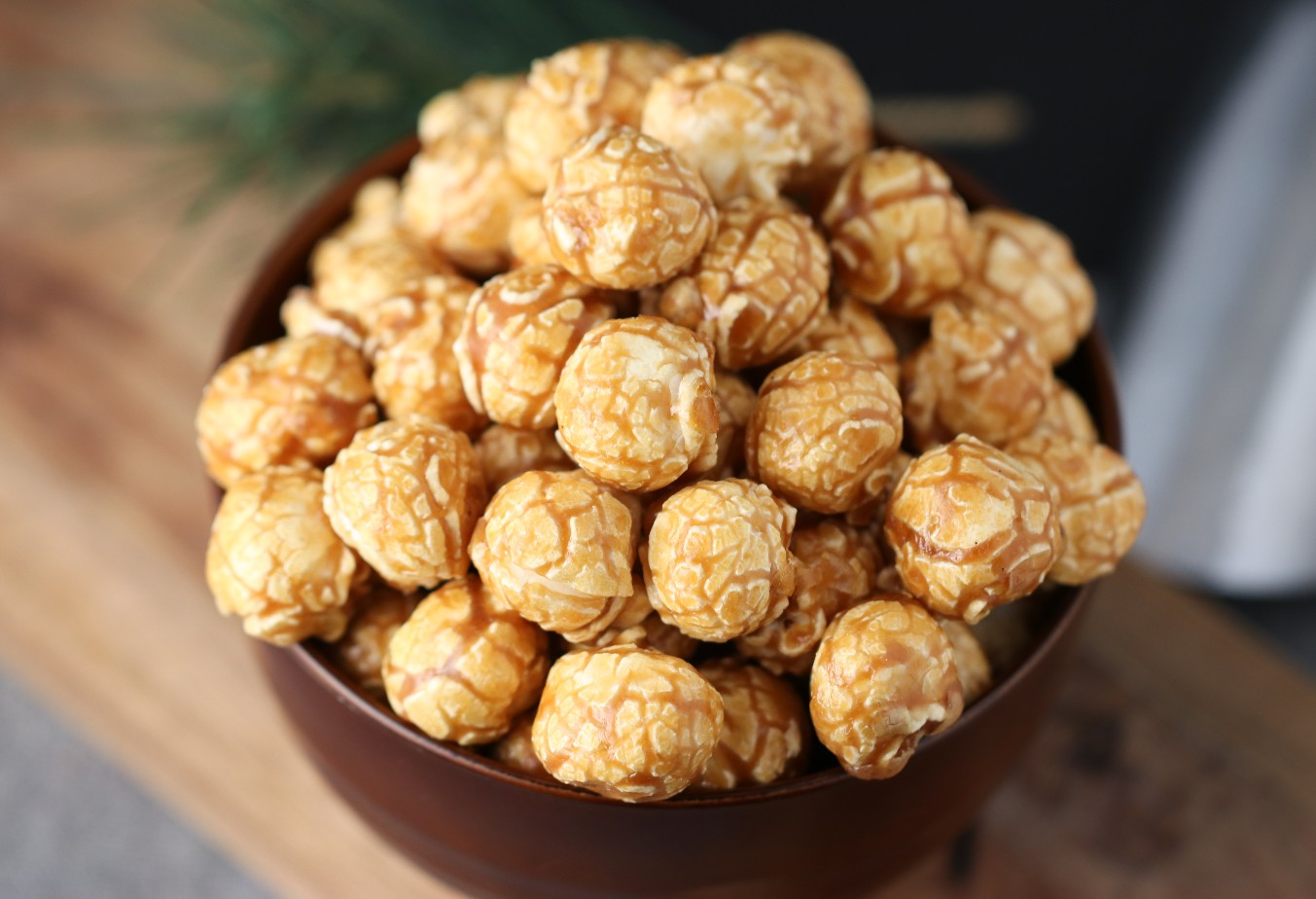 Pop-corn au gâteau éponge à la vanille