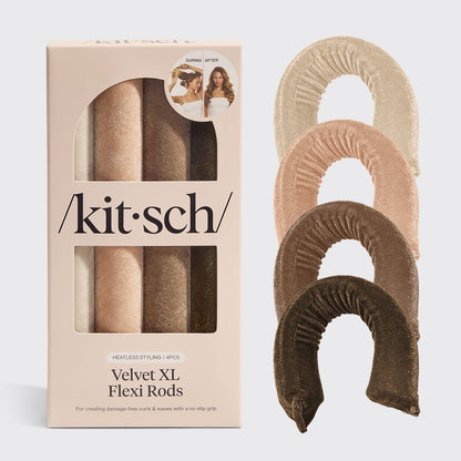 Velvet XL Flexi Rods – 4 Piece Set