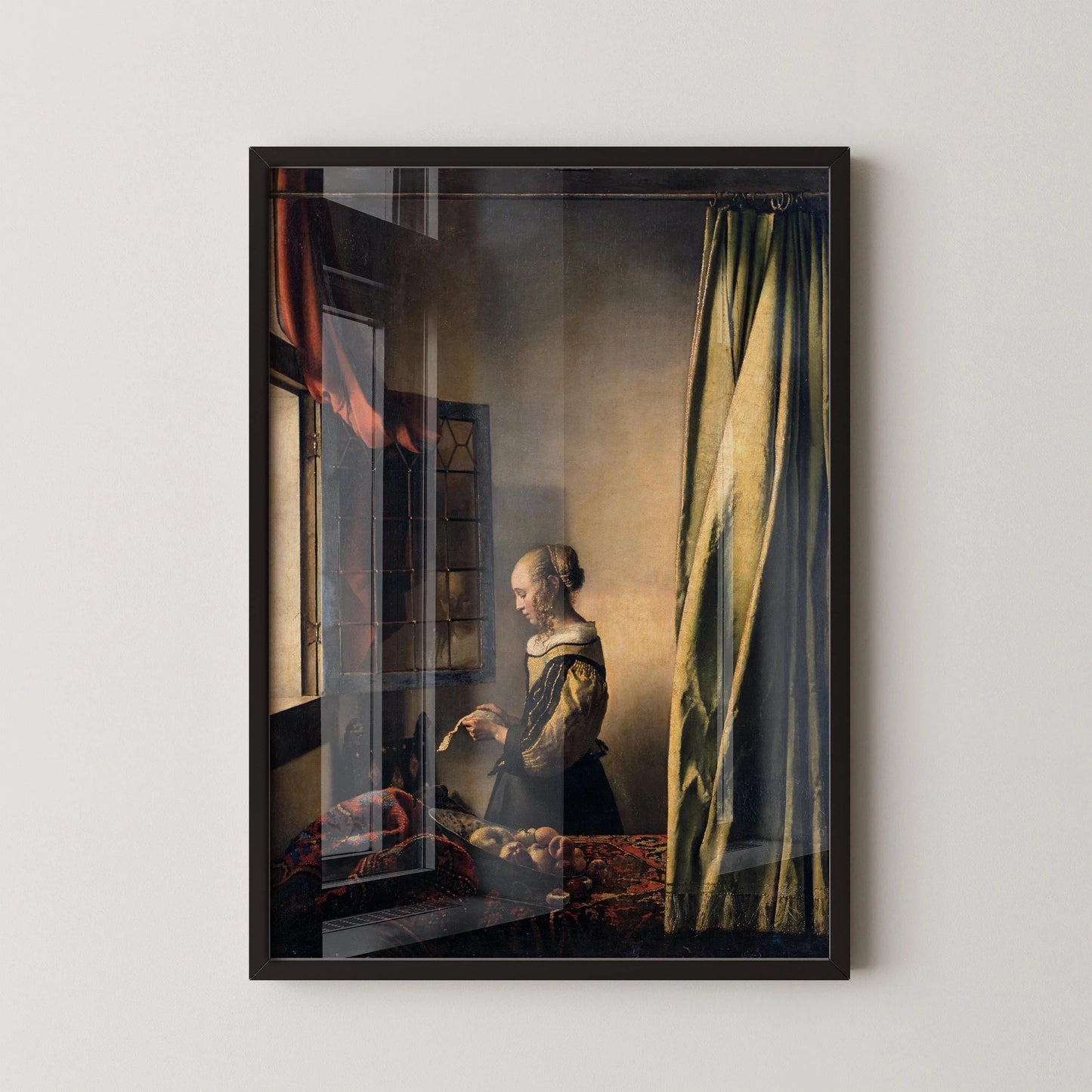 Vermeer Art Print: Girl Reading Letter, Museum Quality Giclee