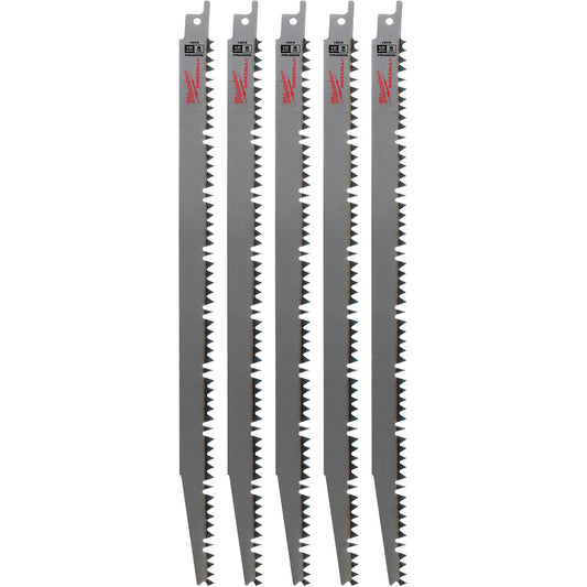 Pruning SAWZALL® Blade, 5 TPI, 12" L