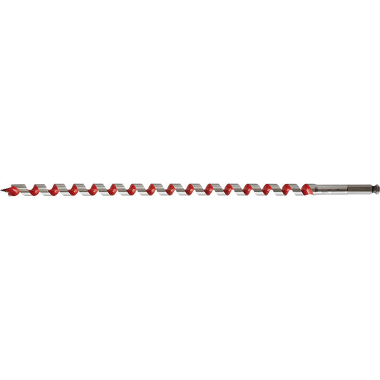 Ship Auger Drill Bit, 11/16" Diameter, 15" Flute, 7/16" Hex Shank
