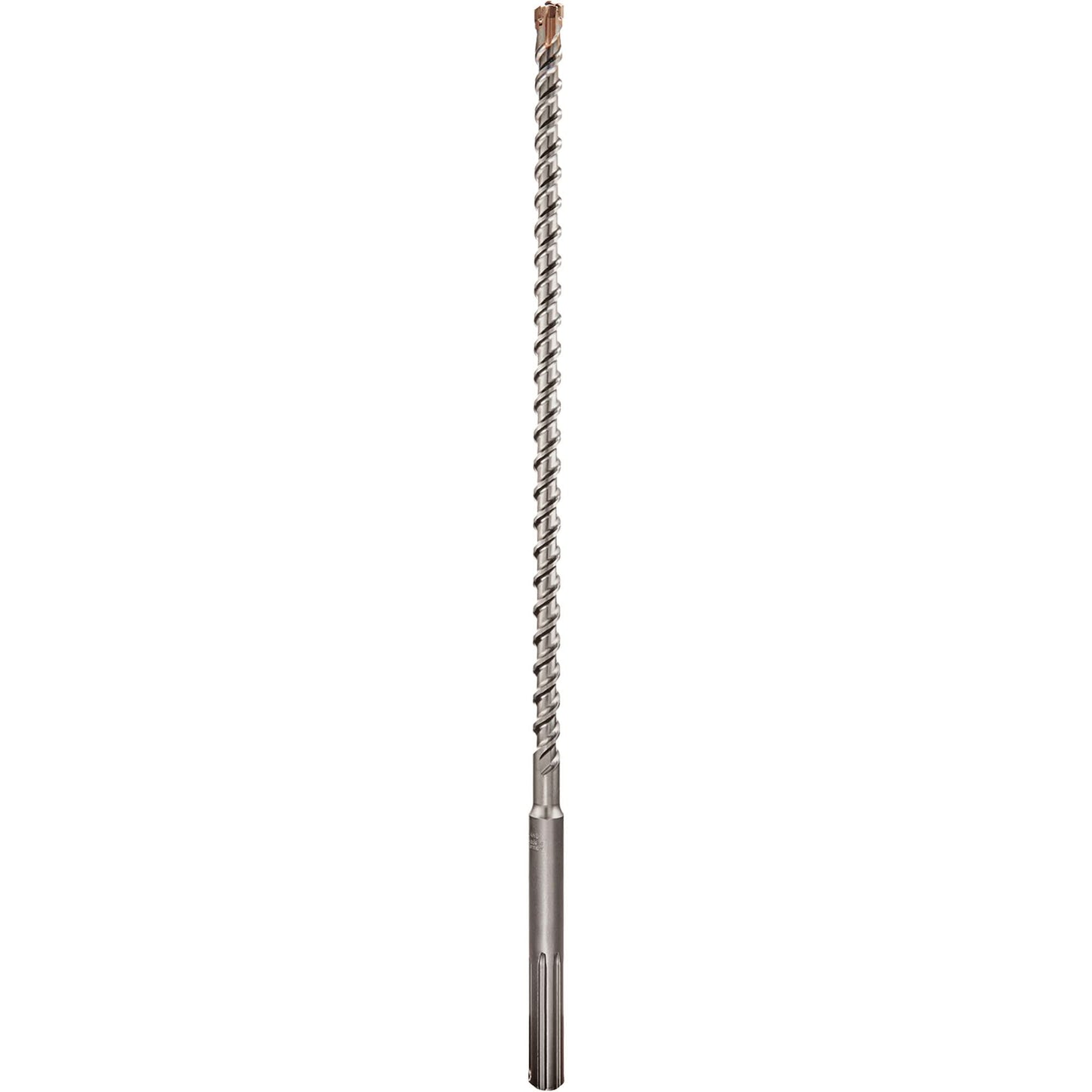 4-Cutter Rotary Hammer Drill Bit, 3/4", Spline Shank