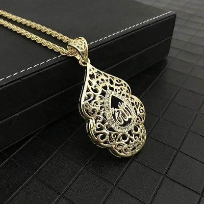 Vintage Arabian Arab  Metal Pendant