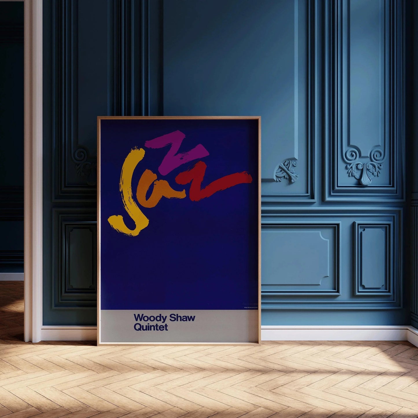 Vintage Music Poster - Jazz (USIA/Woody Shaw Quartet) | Available handframed or unframed