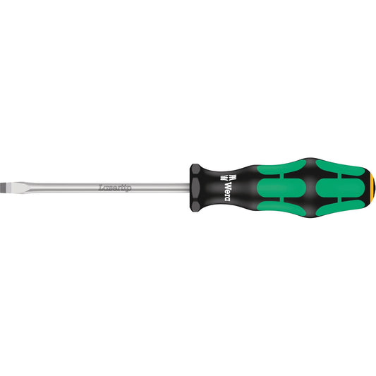 Tournevis à fente conique, 0,8 mm, 197 mm L, manche plastique