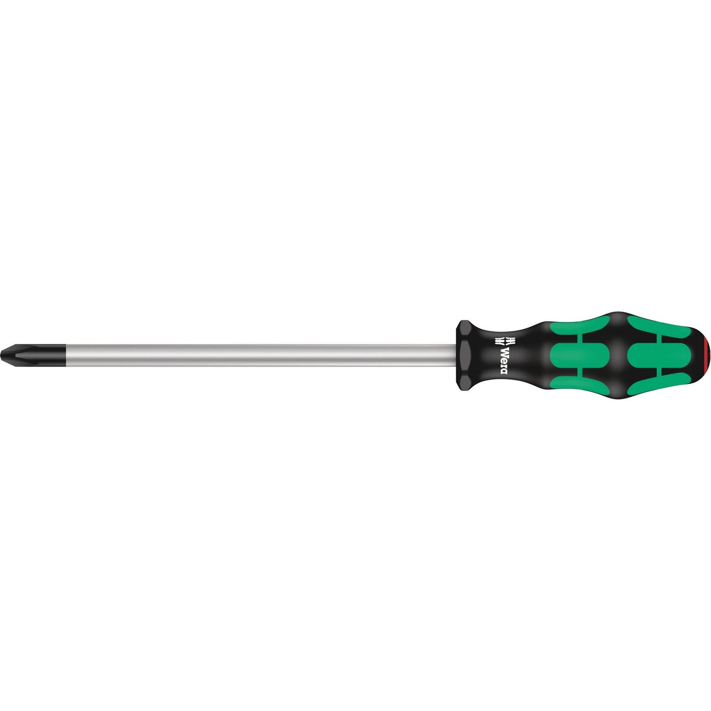 Phillips Screwdriver, #4 Tip, Round, 12-3/16" L, Plastic Handle