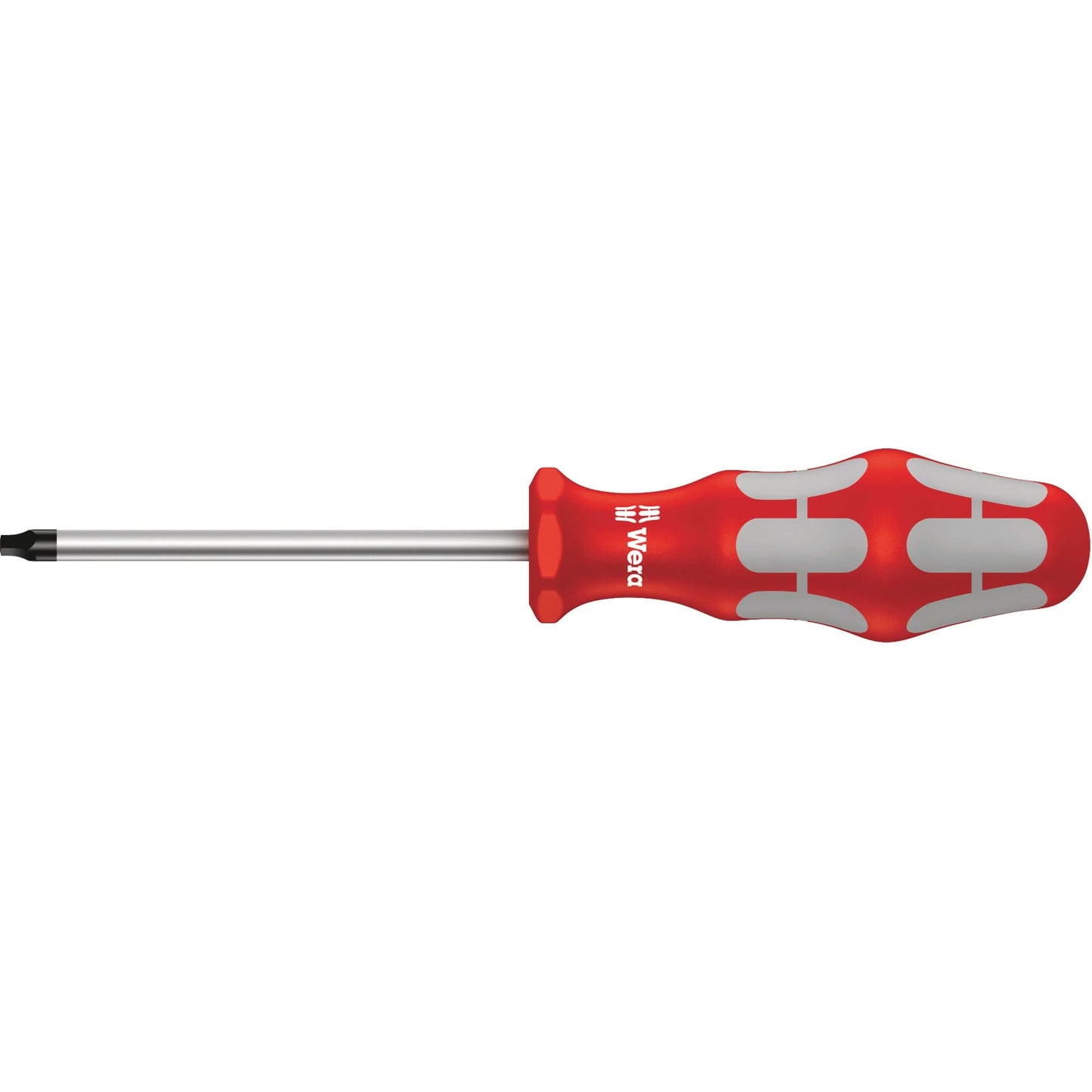Square Plus Screwdriver, #2 Tip, Round, 8-1/16" L, Plastic Handle