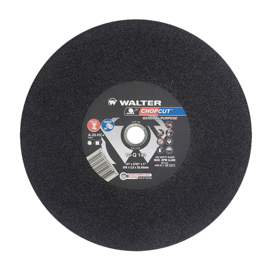 Chopcut™ Cut-Off Wheel, 14" x 3/32", 1" Arbor, Type 1, Aluminum Oxide, 4400 RPM