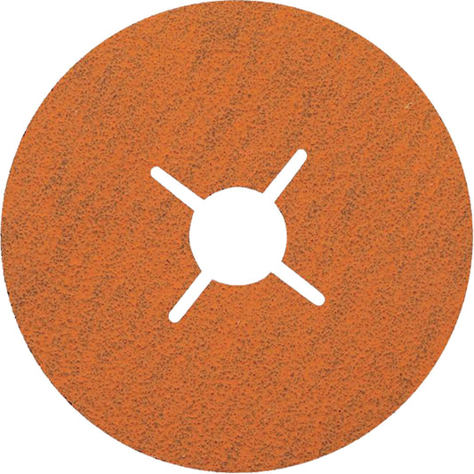 Fibre Discs - Coolcut™ XX, Ceramic, 120, 4-1/2" Dia x 7/8" Arbor