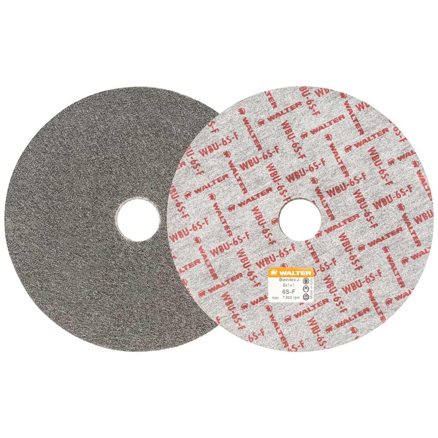 Blendex U™ Finishing Wheel, 6" Dia., 6SF Grit, Silicon Carbide