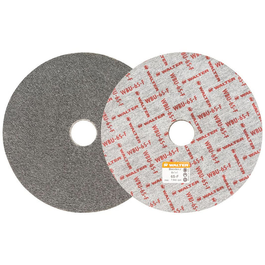 Roue de finition Blendex U™, 6" de diamètre, grain 6SF, carbure de silicium