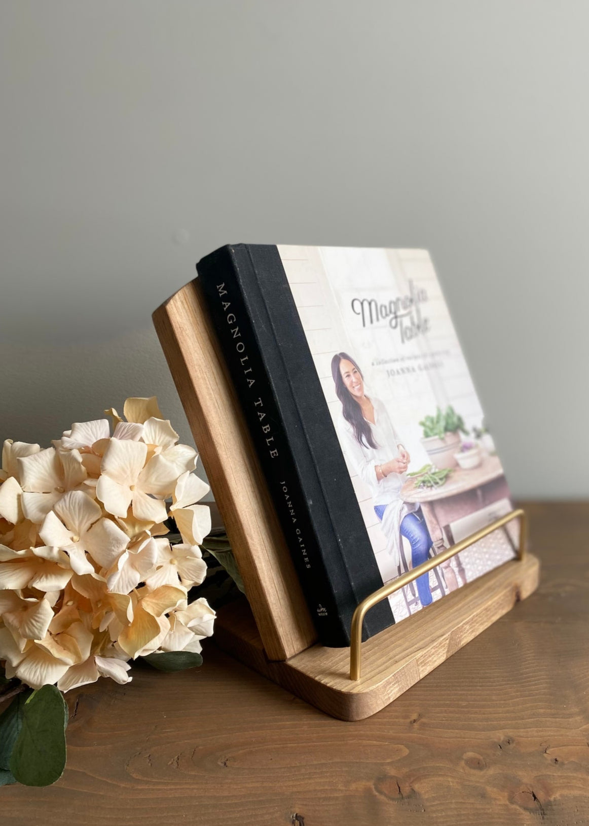 Walnut Cookbook Stand