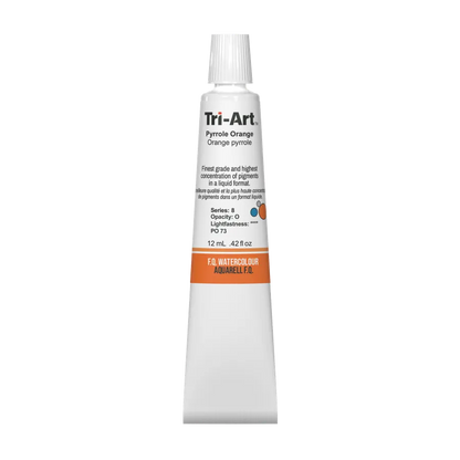 Tri-Art Water Colours - Pyrrole Orange