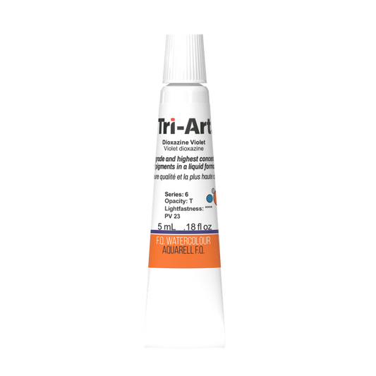 Tri-Art Water Colours - Dioxazine Violet