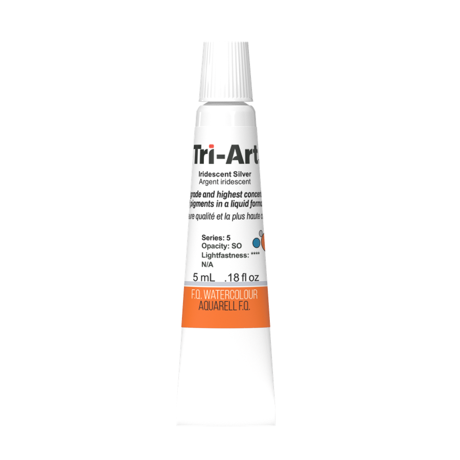 Aquarelles Tri-Art - Argent irisé