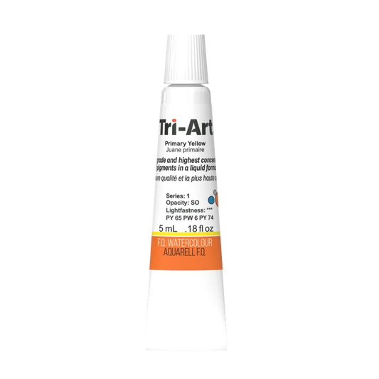 Tri-Art Water Colours - Primary Yellow