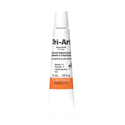 Tri-Art Water Colours - Rose Gold