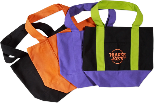 Mini sacs en toile « Trick-or-Treat » de Trader Joe's