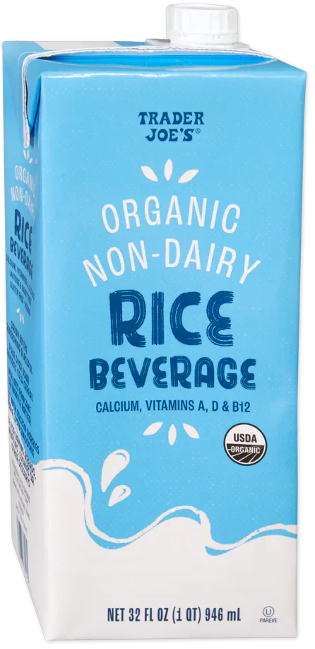 Boisson de riz biologique sans produits laitiers Trader Joe's, 946 ml