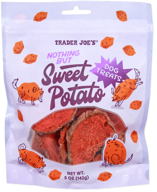 Trader Joe's Nothing But Sweet Potato Dog Treats, 142g
