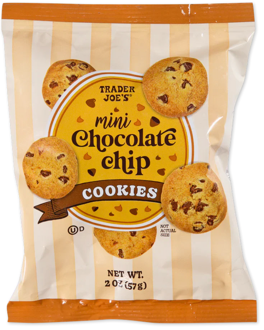 Biscuits aux pépites de chocolat miniatures Trader Joe's, 57g