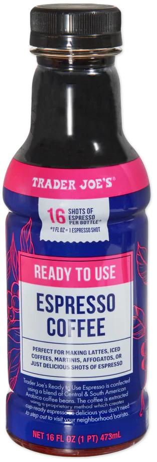 Café expresso prêt à l'emploi Trader Joe's, 473 ml
