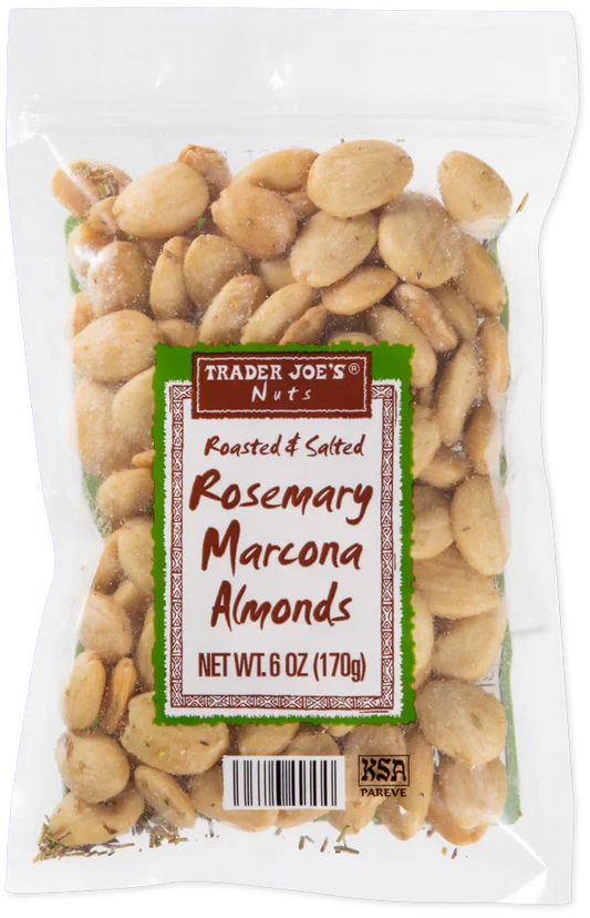 Amandes Marcona rôties et salées au romarin Trader Joe's, 170g