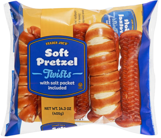 Bretzels tressés moelleux Trader Joe's, 405g