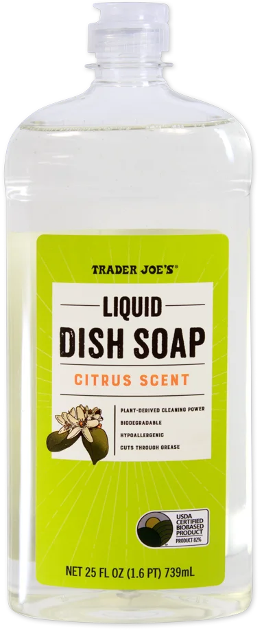 Liquide Vaisselle Trader Joe's, Parfum Agrumes, 739 ml