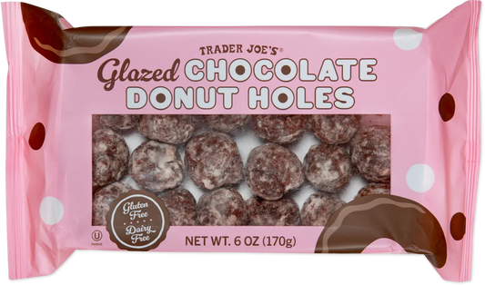 Bouchées de beignet glacées au chocolat Trader Joe's, 170g
