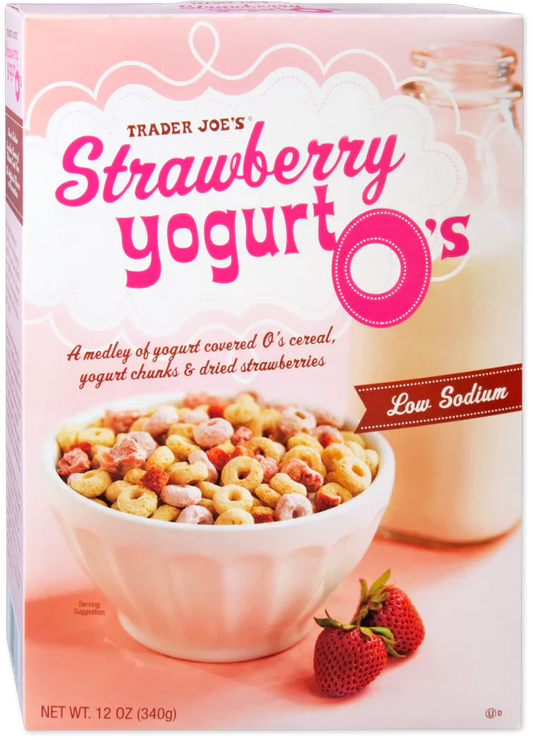 Trader Joe's céréales O's au yaourt et à la fraise, 340g