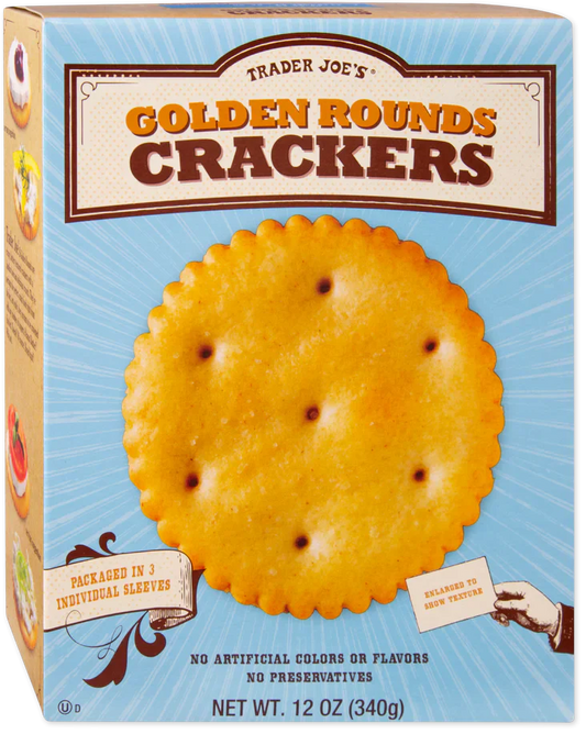 Biscuits salés Golden Rounds de Trader Joe's, 340 g